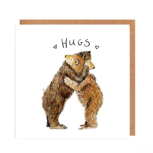 Bently and Barbara Bear Hugs Card