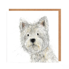 Load image into Gallery viewer, Westie Dog Card for all Occasions - Bridget