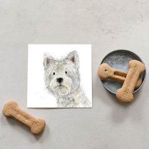Westie Dog Card for all Occasions - Bridget