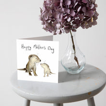 Load image into Gallery viewer, Mother&#39;s Day Card with Otters - Coco and Dougal