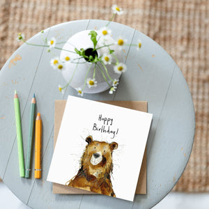 Colin Bear Birthday Card