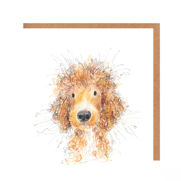 Cockapoo Dog Card for all Occasions - Cosmo