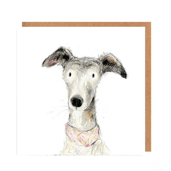 Whippet Dog Card for all Occasions - Emma