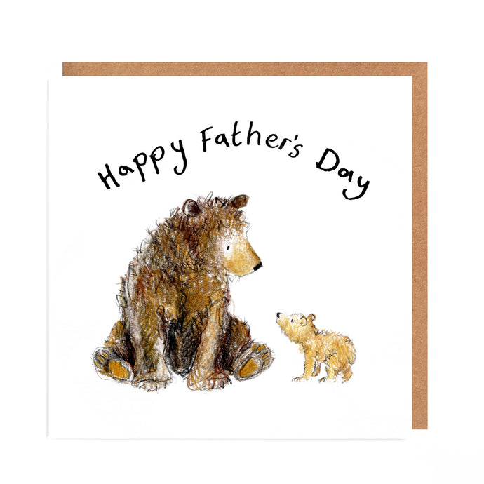 Father's Day Card with Bears - Bertram and Barry