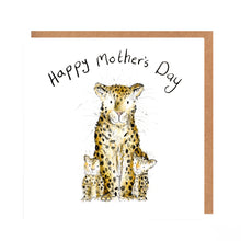 Load image into Gallery viewer, Mother&#39;s Day Card with Jaguars - Sybil, Cherry and Tom