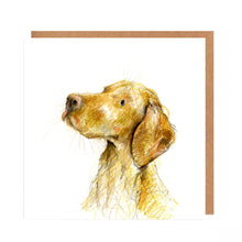 Load image into Gallery viewer, Vizla Dog Card for all Occasions - Flynn