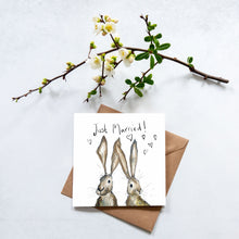 Load image into Gallery viewer, Heidi and Hilary Hares Just Married Card