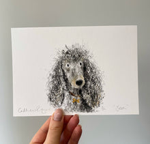 Load image into Gallery viewer, Jem the Poodle A5 Print