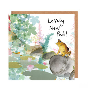 Miguel Frog New Home Card