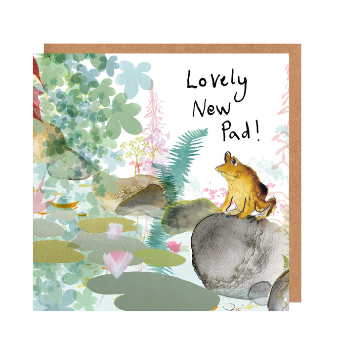 Miguel Frog New Home Card