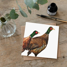 Load image into Gallery viewer, Miles &amp; Giles Pheasants Card Blank