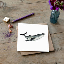 Load image into Gallery viewer, Norman Blue Whale Card for All Occasions