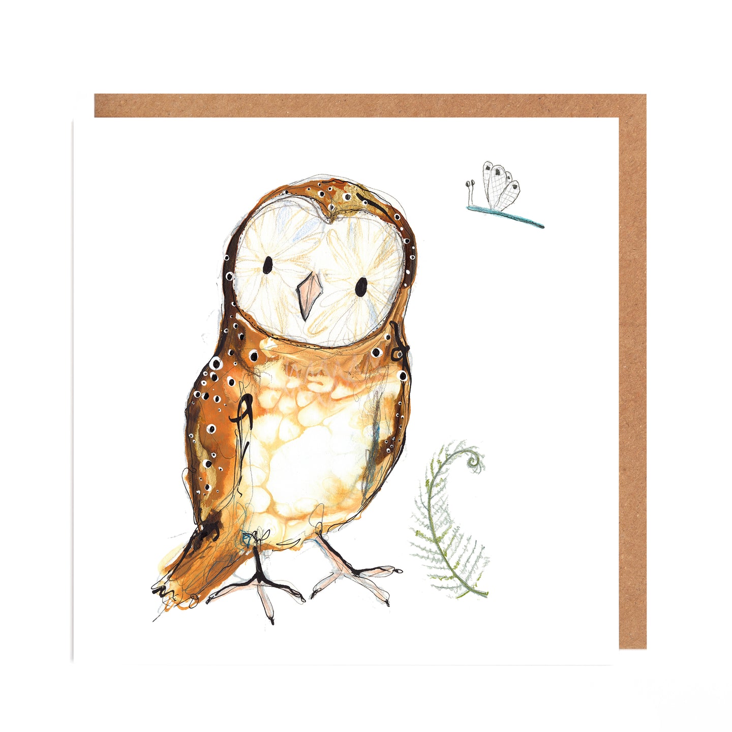 Olive Owl Card for all Occasions