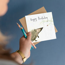 Load image into Gallery viewer, Russ Hedgehog Birthday Card